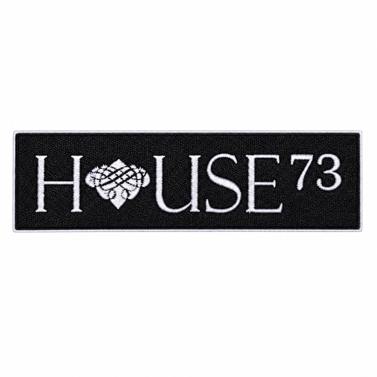 HUSE woven patch sample