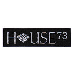 HUSE woven patch sample