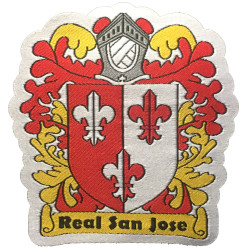 Real San Jose woven patch sample