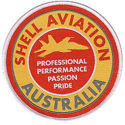 Shell woven patch sample