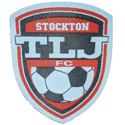 Stockton FC woven patch sample